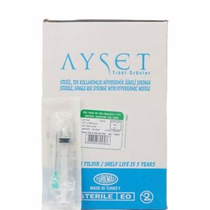 Steril spruta 0,8*38mm, 2 ml