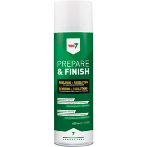 TEC7 Prepare Finish 400 ml spray för rengöring, avfettning och fogglättning före och efter fogning